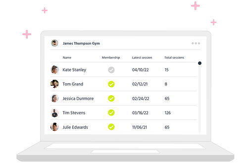 Managing memberships with gym management software
