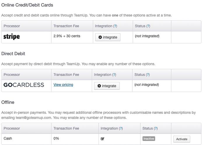 online payment methods