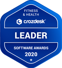 crozdesk leader badge for fitness and health