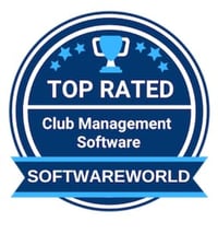 softwareworld badge for best club management software