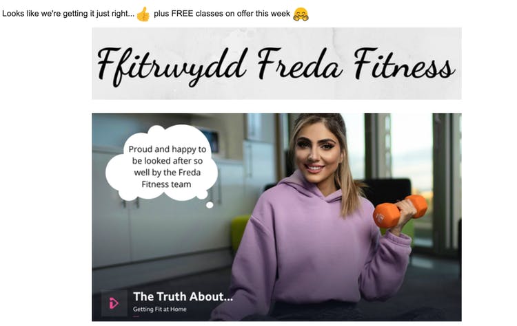 freda fitness client testimonial 2