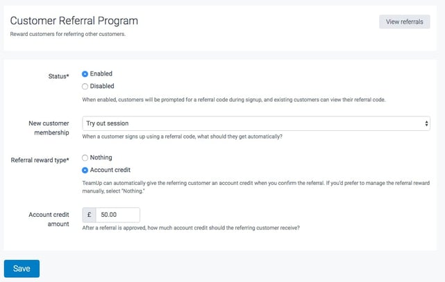 image of the customer referral program