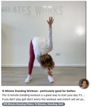 15 Minute, Standing Pilates