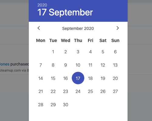 image of the time and date filter