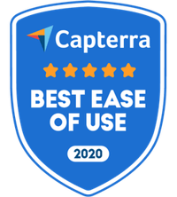 capterra badge for best ease of use for dance studio software