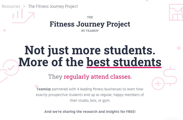 image of the fitness journey project