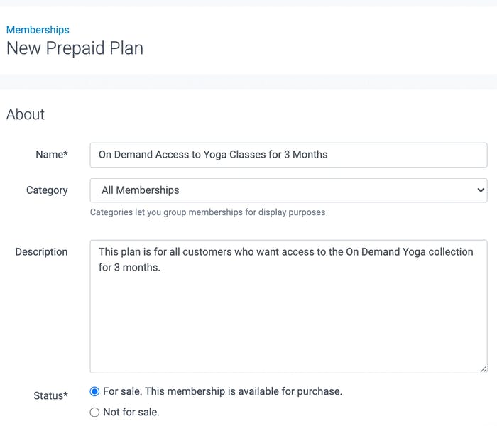 new prepaid plan in teamup