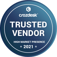 trusted vendor crozdesk badge 