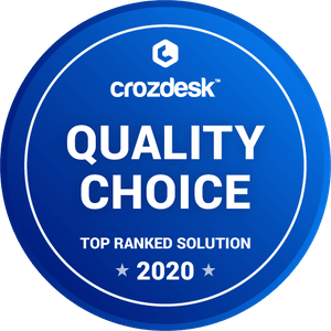 crozdesk quality and choice badge