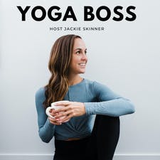 The Yoga Boss Podcast logo