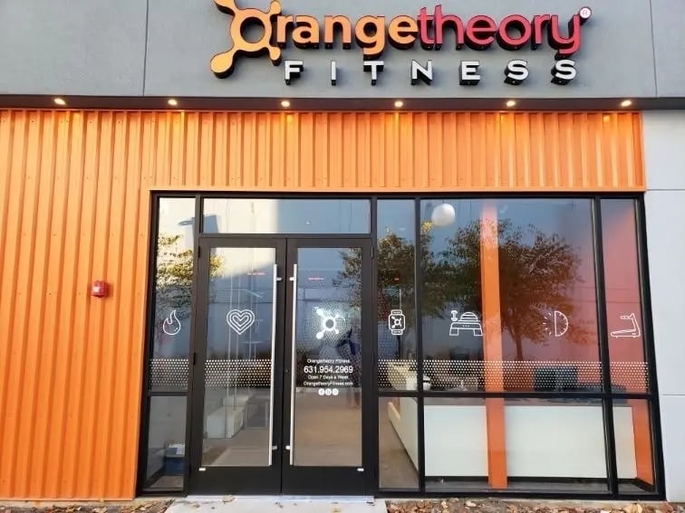 An Orangetheory Fitness franchise.