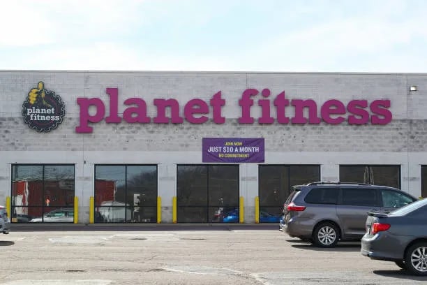 A Planet Fitness franchise.