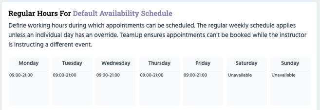 Regular hours default schedule-png