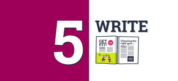 Article 5 banner and photo: Writing SEO-friendly blogs