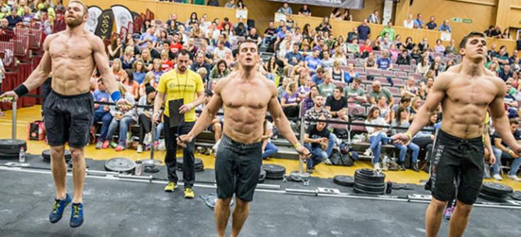 image of a crossfit competition