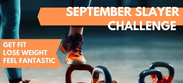 Feel Good Health & Fitness' September challenge promotion on Instagram
