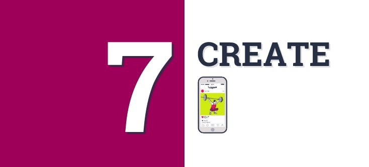 Article 7 banner and photo: Creating engaging social media posts